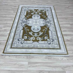 سجاد تركي سيرينتي نشقه ايراني 36235 ذهبي مقاس 300*500