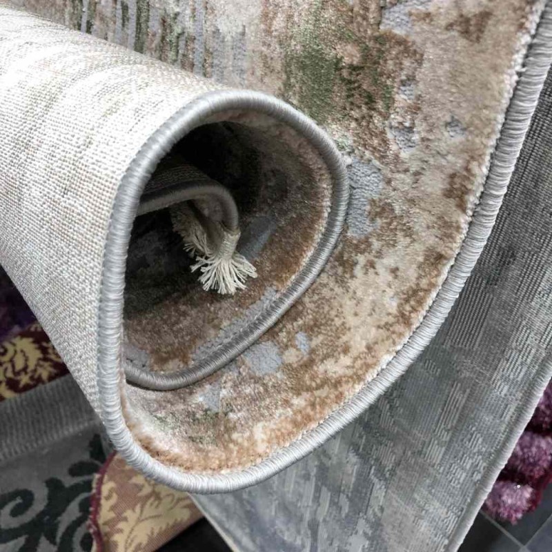 سجاد تركي صقيل 386 بيج اخضر