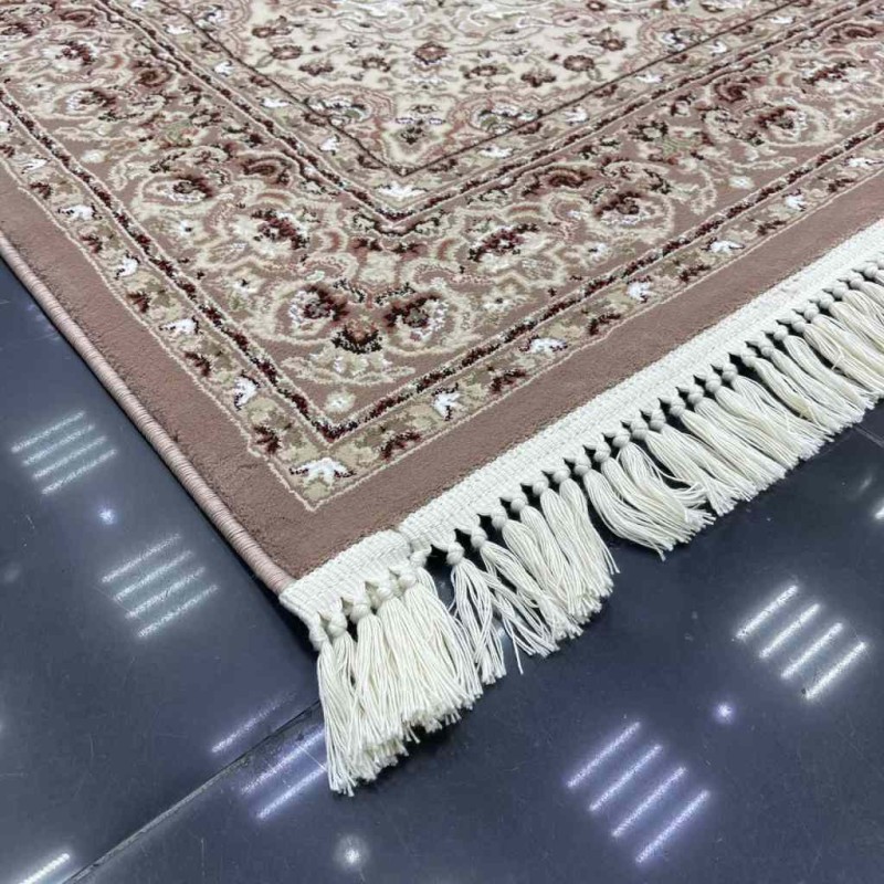 سجاد تركي البهاء كلاسيك سميك ناعم 3403D كابتشينو مقاس 100*200