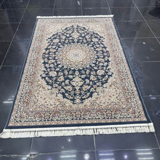 Türkiye Al Baha Classic Thick Soft Carpet 3403D Gray Size 300*400