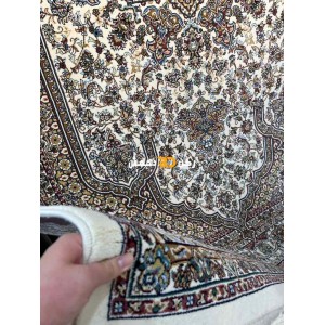 سجاد تركي الفخامة صوف اكرليك خيط مبروم 37878 لون كريم مقاس 100*400 سجاد تركي الفخامة صوف اكرليك خيط مبروم 37878 لون كريم مقاس 100*400