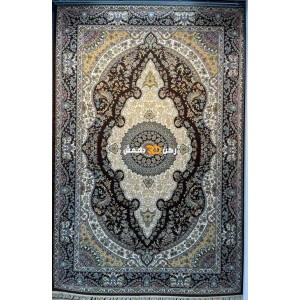 سجاد تركي الفخامة صوف اكرليك خيط مبروم  36963 لون بني مقاس 100*300