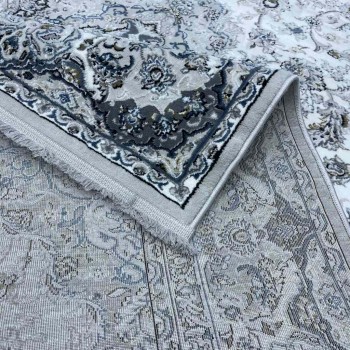 سجاد تركي كلاسيك الجوهرة ناعم 27166A كريم مقاس 100*200