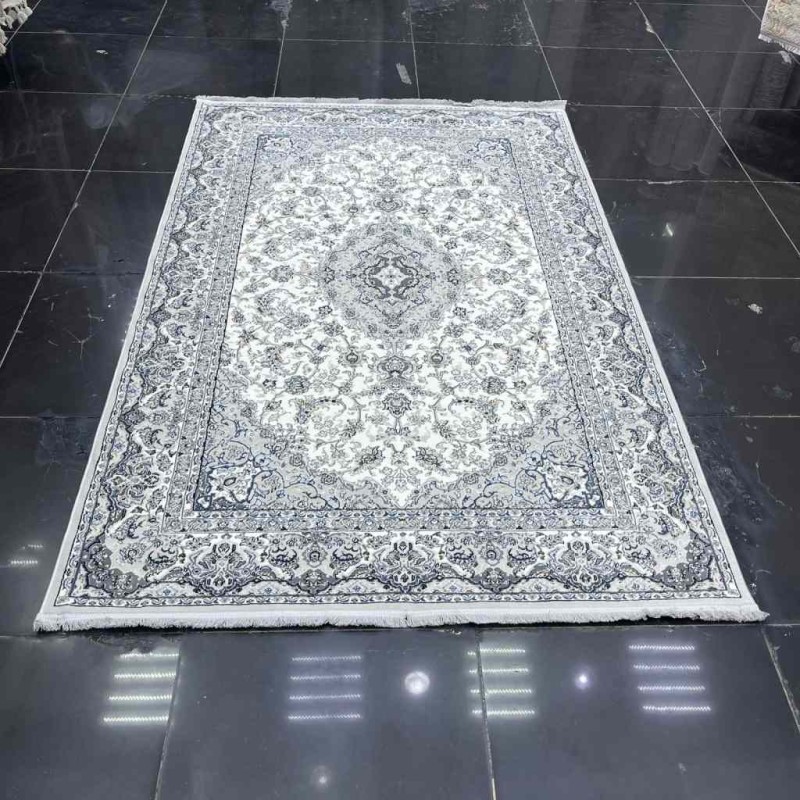سجاد تركي كلاسيك الجوهرة ناعم 27166A كريم مقاس 100*200