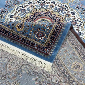 سجاد تركي الماس صوف درجه اولا كلاسيك سميك 38684A سماوي مقاس 250*350 سجاد تركي الماس صوف درجه اولا كلاسيك سميك 38684A سماوي مقاس 250*350