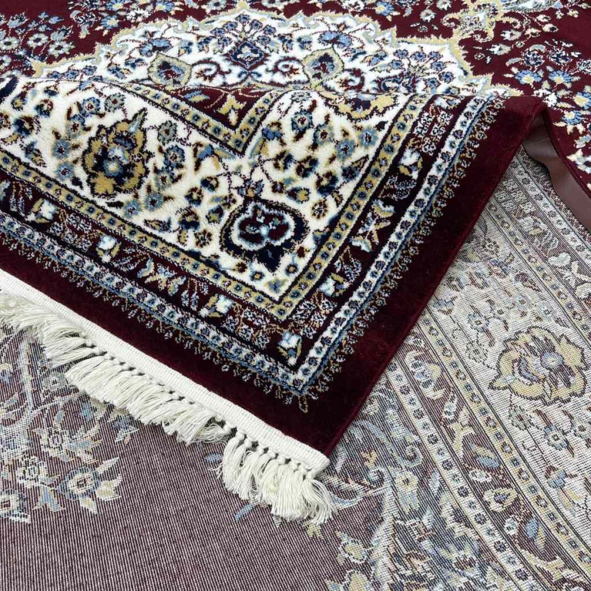 سجاد تركي الماس صوف درجه اولا كلاسيك سميك 38684A احمر مقاس 100*400 سجاد تركي الماس صوف درجه اولا كلاسيك سميك 38684A احمر مقاس 100*400