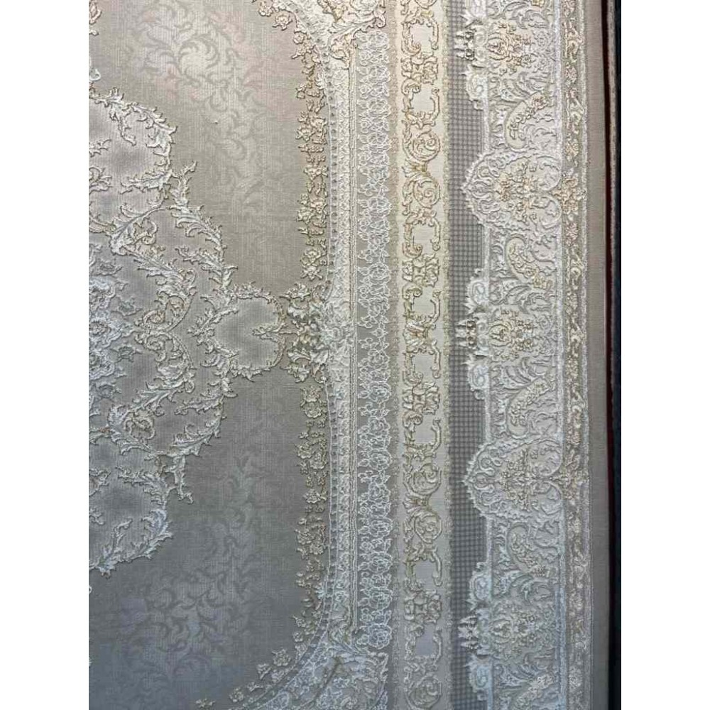 سجاد تركي اليمامة كلاسيك سميك ناعم 40378A بيج مقاس 500*800