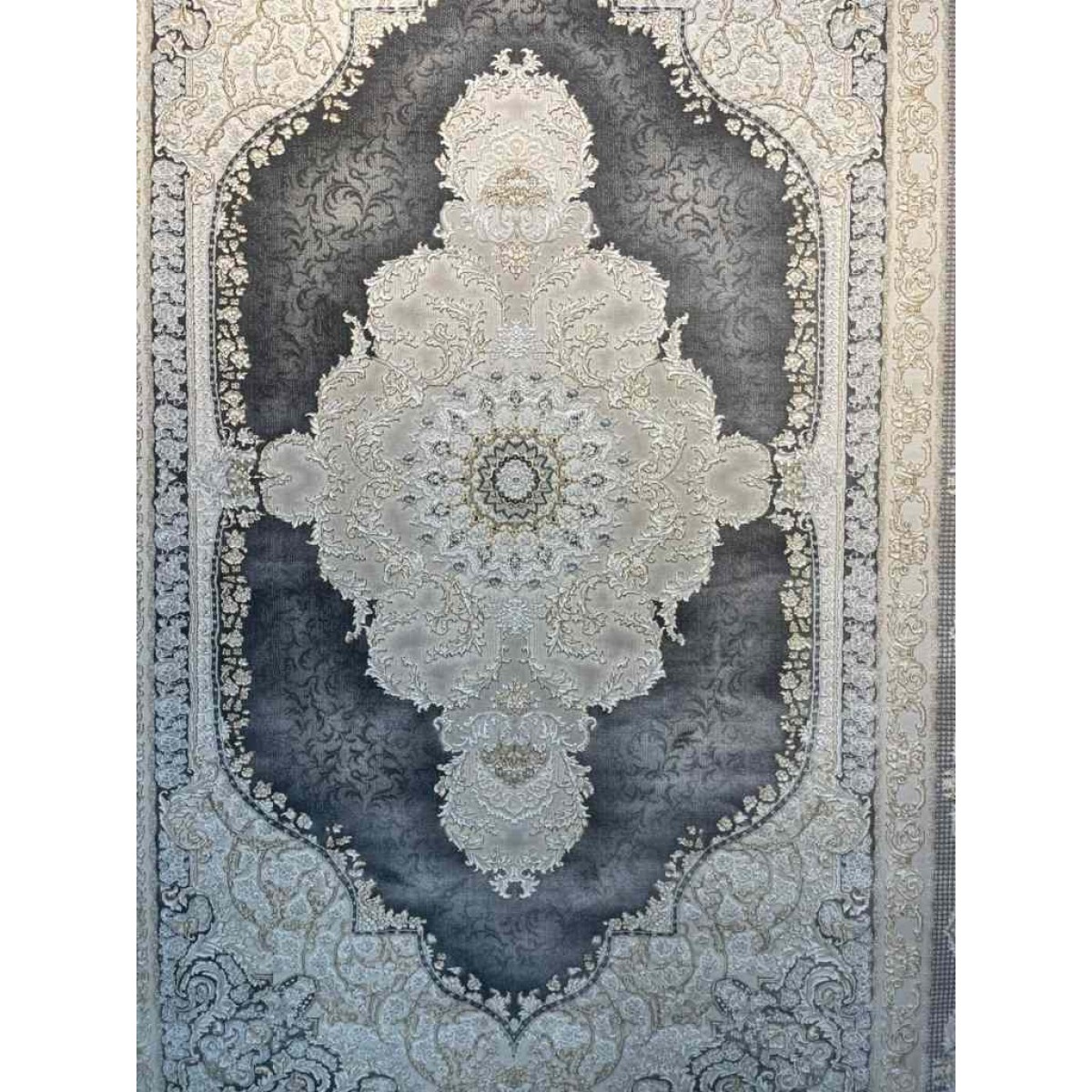 سجاد تركي اليمامة كلاسيك سميك ناعم 40378A رصاصي مقاس 400*400 سجاد تركي اليمامة كلاسيك سميك ناعم 40378A رصاصي مقاس 400*400