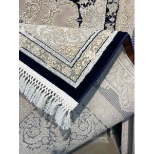 سجاد تركي اليمامة كلاسيك سميك ناعم 40378A كحلي مقاس 500*800