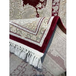 سجاد تركي اليمامة كلاسيك سميك ناعم 40378A احمر مقاس 100*400 سجاد تركي اليمامة كلاسيك سميك ناعم 40378A احمر مقاس 100*400