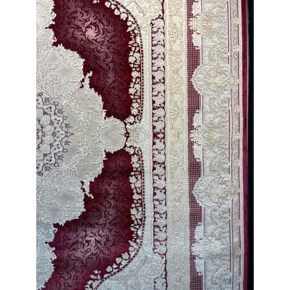 سجاد تركي اليمامة كلاسيك سميك ناعم 40378A احمر مقاس 200*300