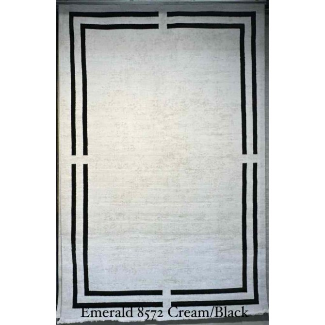سجاد تركي اطار برواز الزمرد 8572 كريم اسود مقاس 300*400 سجاد تركي اطار برواز الزمرد 8572 كريم اسود مقاس 300*400