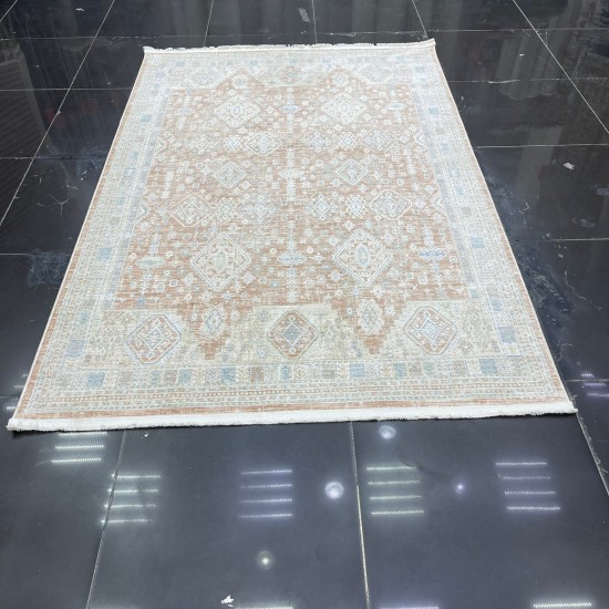 سجاد بوهيمي تركي جاليري F536CT11 سومون كريم مقاس 200*300