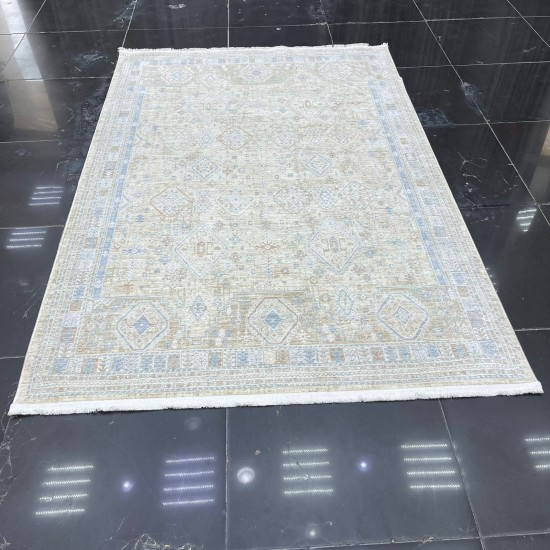 سجاد بوهيمي تركي جاليري F536CT11 كريم بيج مقاس 300*400