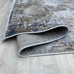 سجاد ماركو تركي 15452A رصاصي ازرق مقاس 250*350