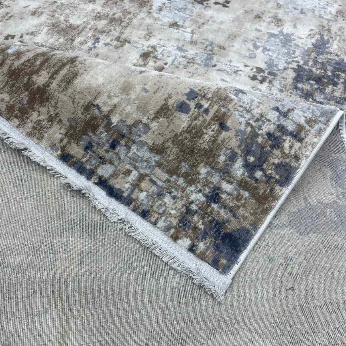 سجاد ماركو تركي 15452A رصاصي ازرق مقاس 250*350