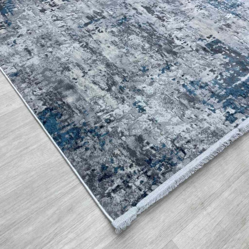 سجاد ماركو تركي 15452A ازرق رصاصي مقاس 300*400