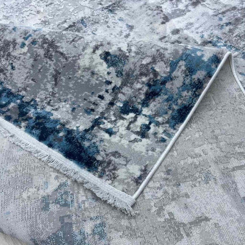 سجاد ماركو تركي 15452A ازرق رصاصي مقاس 300*400