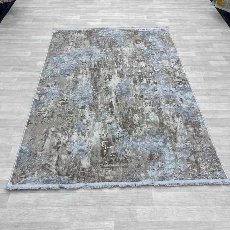 سجاد ماركو تركي 15452A رصاصي بيج مقاس 80*150