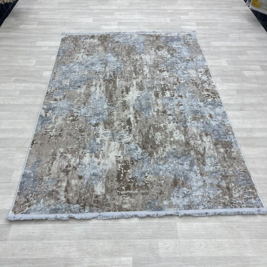 Turkish Marco Carpet 15452A Gray Beige Size 100*200