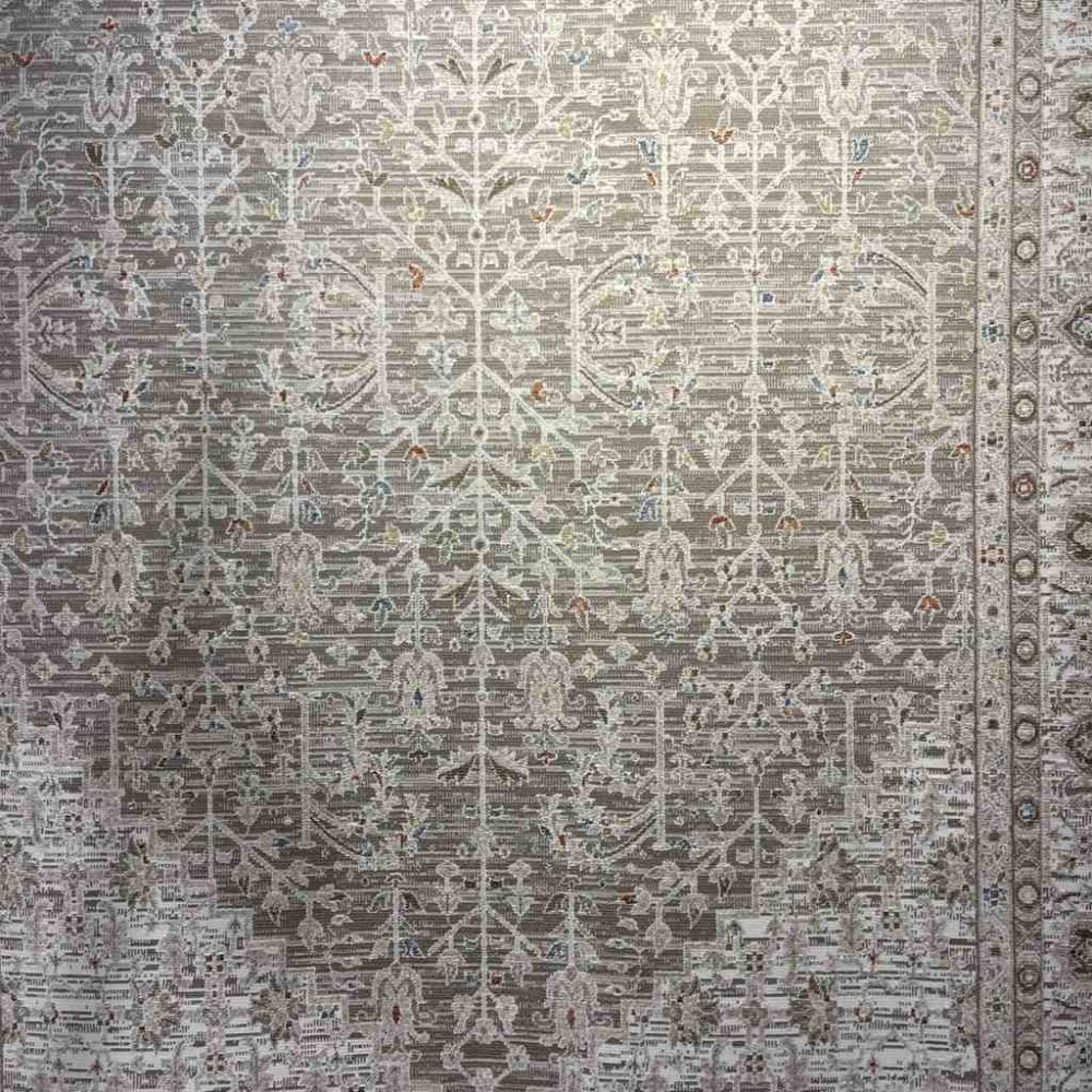 سجاد تركي بوهيمي اورنات AA034B بيج مقاس 80*150