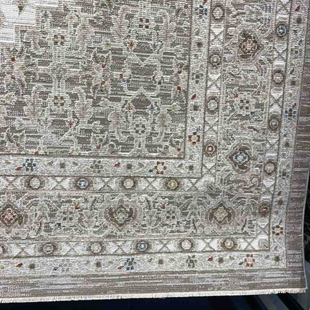 سجاد تركي بوهيمي اورنات AA034B كريم مقاس 400*500