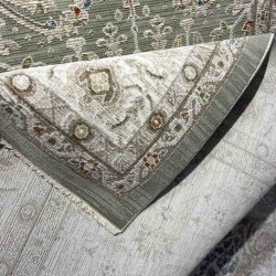 سجاد تركي بوهيمي اورنات AA034B اخضر مقاس 80*150