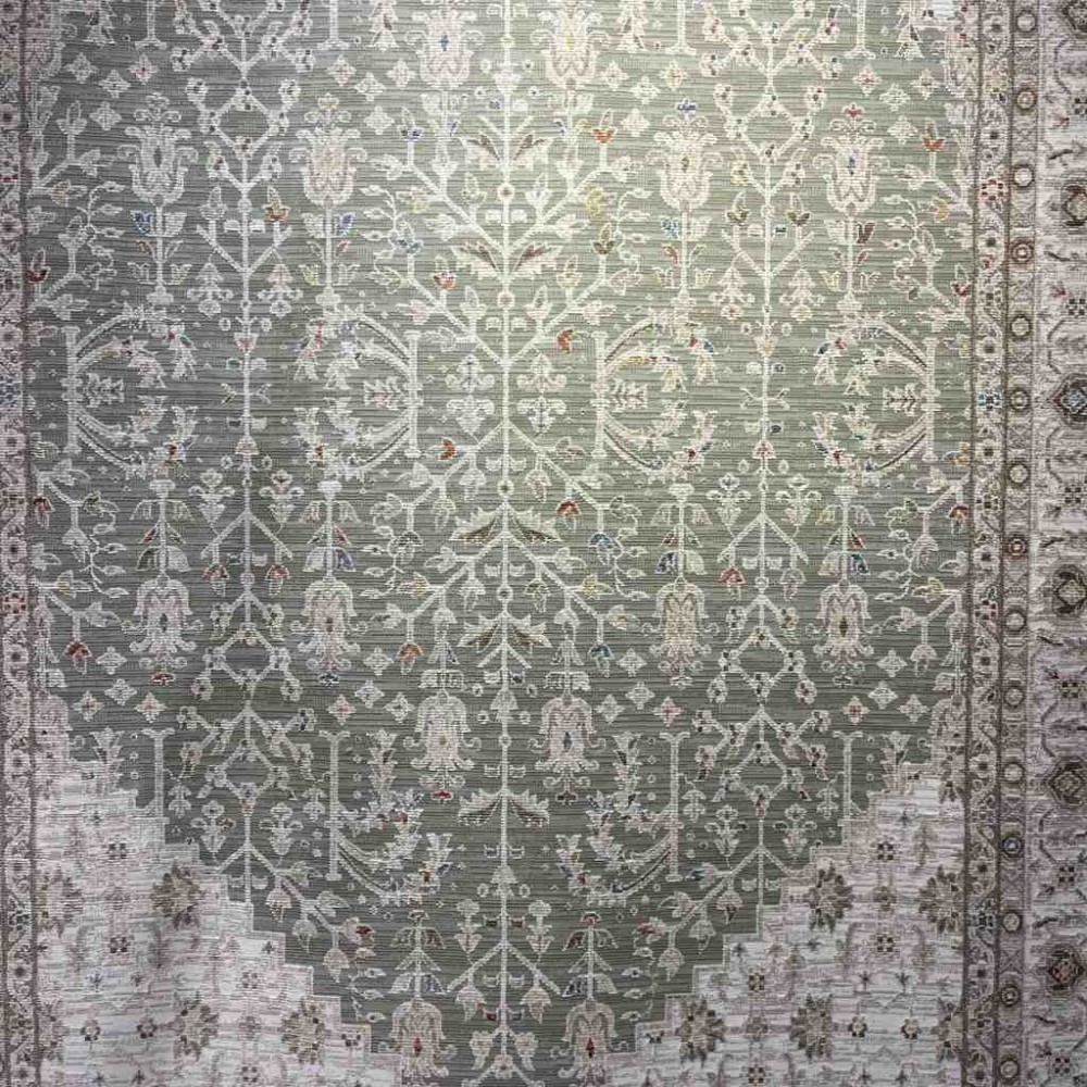 سجاد تركي بوهيمي اورنات AA034B اخضر مقاس 80*150