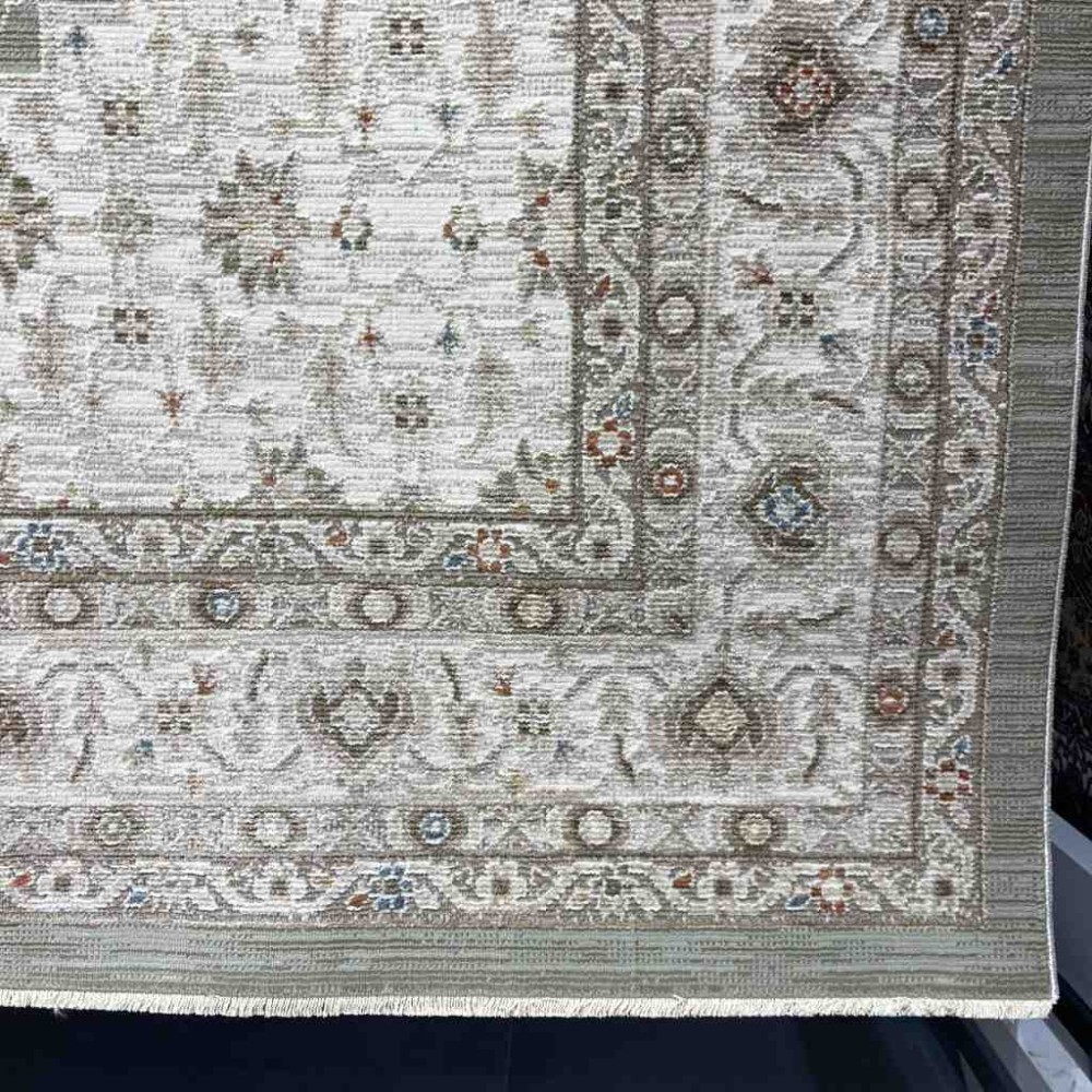 سجاد تركي بوهيمي اورنات AA034B اخضر مقاس 80*150