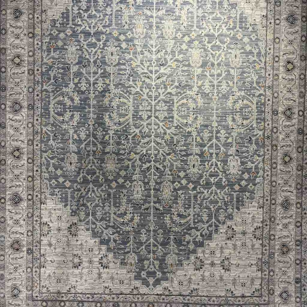 سجاد تركي بوهيمي اورنات AA034B كحلي مقاس 400*500