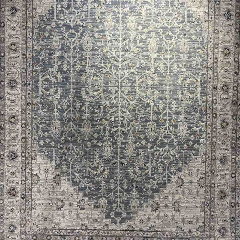 سجاد تركي بوهيمي اورنات AA034B كحلي مقاس 400*500