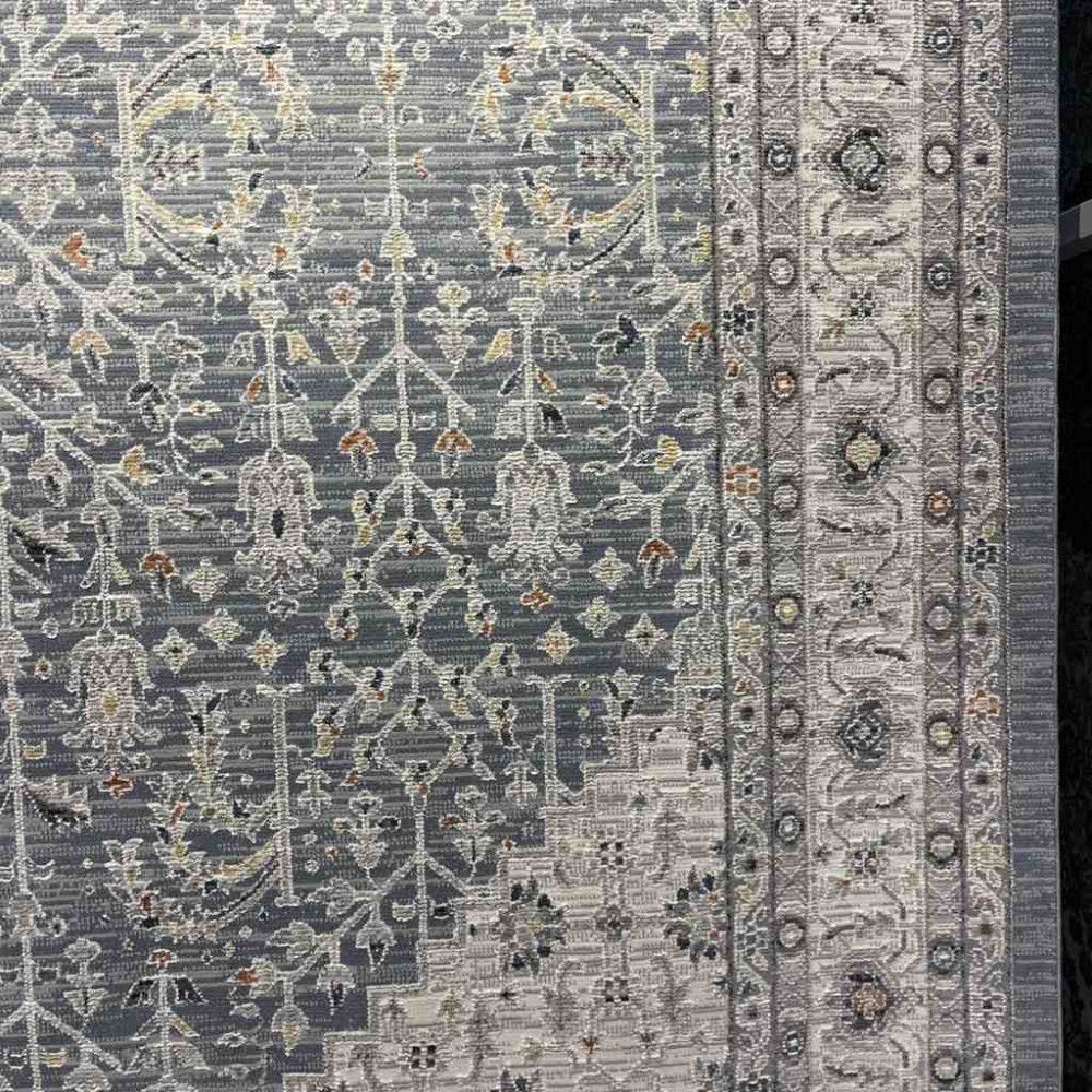 سجاد تركي بوهيمي اورنات AA034B كحلي مقاس 400*500