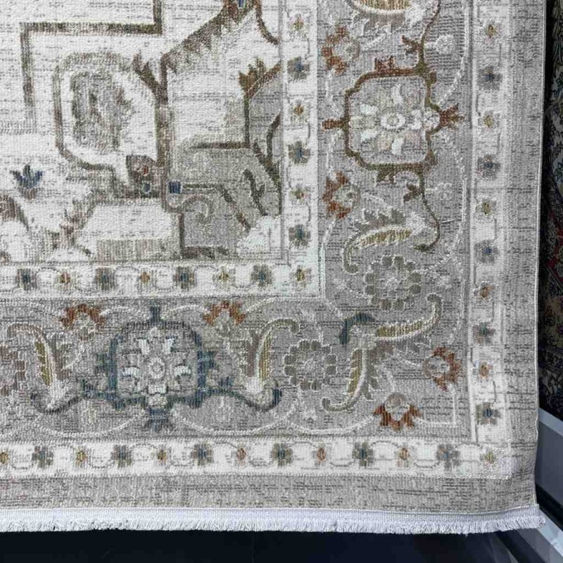 سجاد تركي بوهيمي اورنات G0641A بيج مقاس 400*500