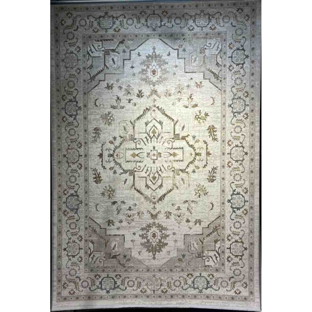 سجاد تركي بوهيمي اورنات G0641A كريم مقاس 80*150