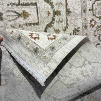 سجاد تركي بوهيمي اورنات G0641A كريم مقاس 80*150