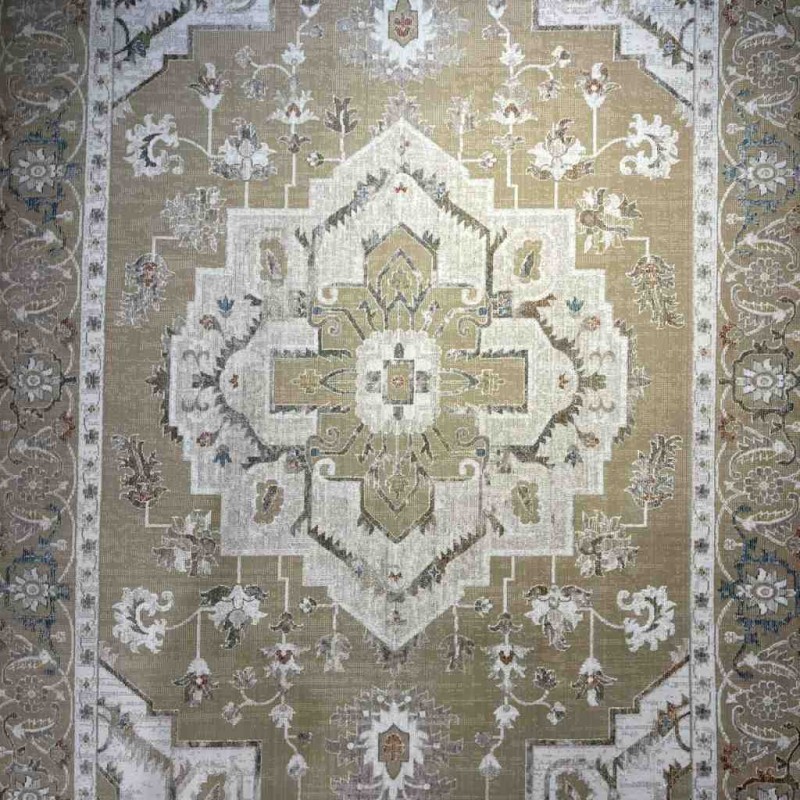 سجاد تركي بوهيمي اورنات G0641A ذهبي مقاس 80*150