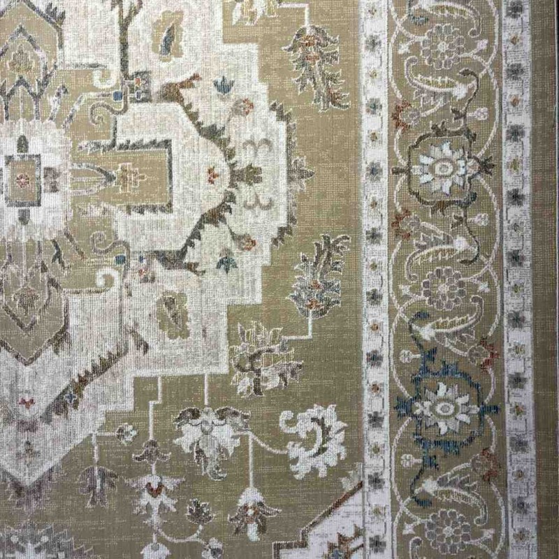 سجاد تركي بوهيمي اورنات G0641A ذهبي مقاس 80*150