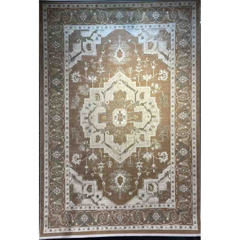 سجاد تركي بوهيمي اورنات G0641A تيرا مقاس 100*300