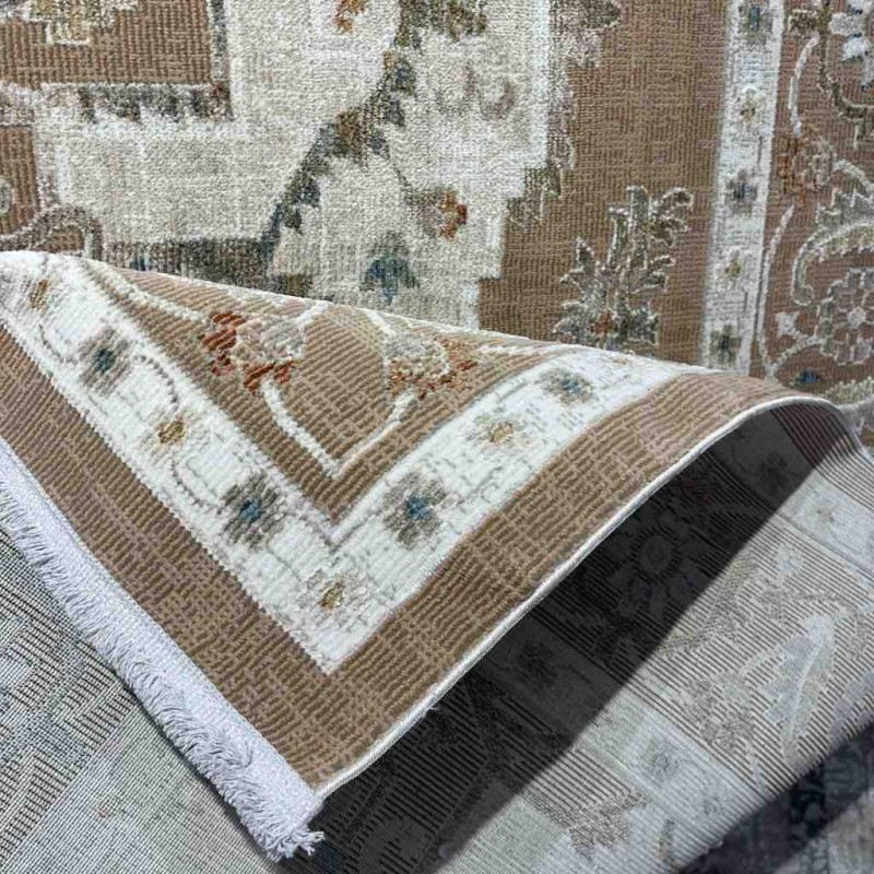 سجاد تركي بوهيمي اورنات G0641A تيرا مقاس 100*300