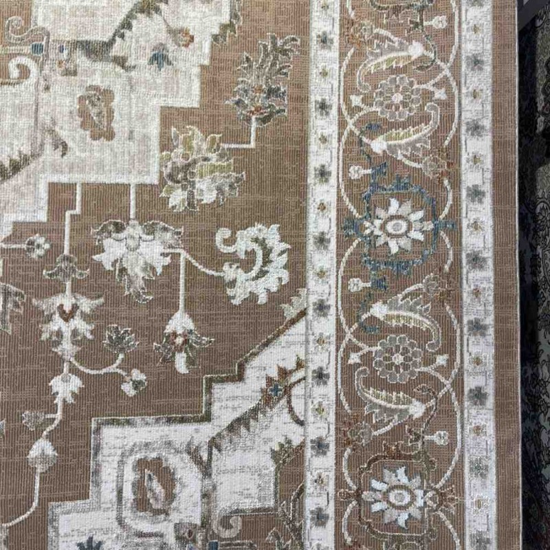 سجاد تركي بوهيمي اورنات G0641A تيرا مقاس 100*300