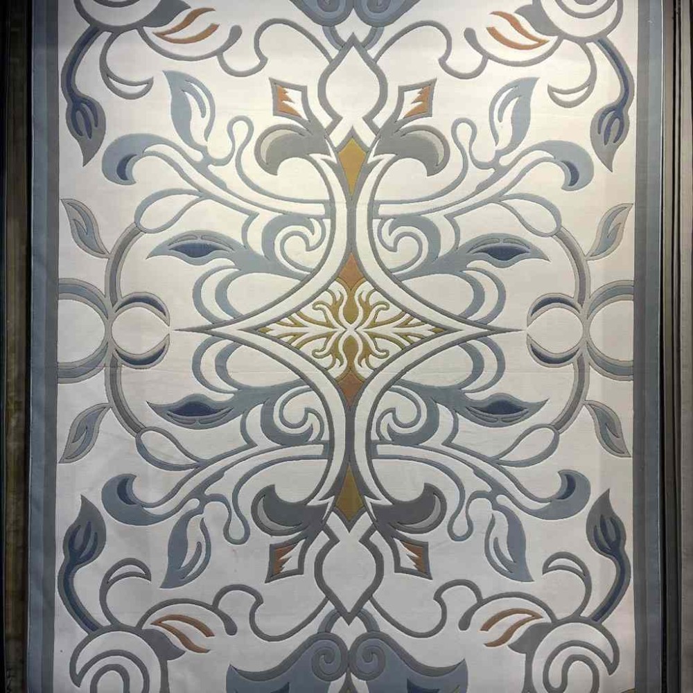 سجاد تركي بالاس S0190A ابيض سماوي مقاس 500*600