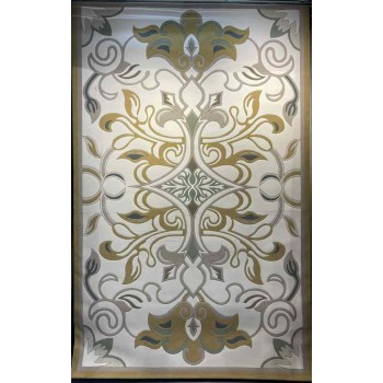 سجاد تركي بالاس S0190A  ابيض ذهبي مقاس 400*600