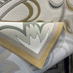 سجاد تركي بالاس S0190A ابيض ذهبي مقاس 100*200 سجاد تركي بالاس S0190A ابيض ذهبي مقاس 100*200