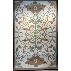 سجاد تركي بالاس S0190A  ابيض تيرا مقاس 500*600