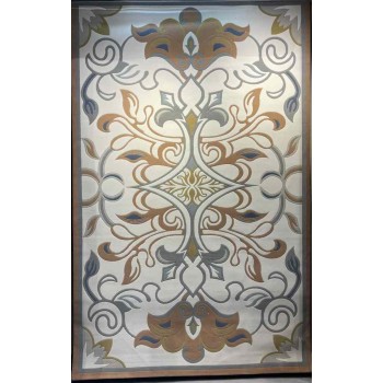 سجاد تركي بالاس S0190A  ابيض تيرا مقاس 400*600