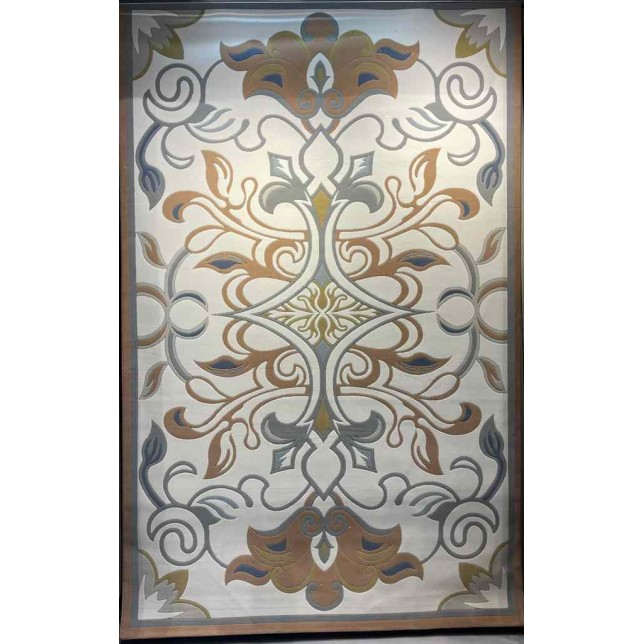 سجاد تركي بالاس S0190A ابيض تيرا مقاس 100*400 سجاد تركي بالاس S0190A ابيض تيرا مقاس 100*400