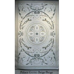 سجاد تركي بالاس G0710 كلاسيك نقش ملكي قصور سميك ناعم بيج بيج مقاس 100*400 سجاد تركي بالاس G0710 كلاسيك نقش ملكي قصور سميك ناعم بيج بيج مقاس 100*400