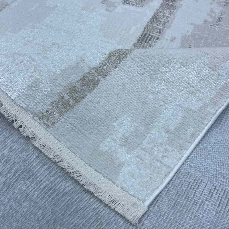 سجاد بيرل تركي 28627A كريم مقاس 100*200