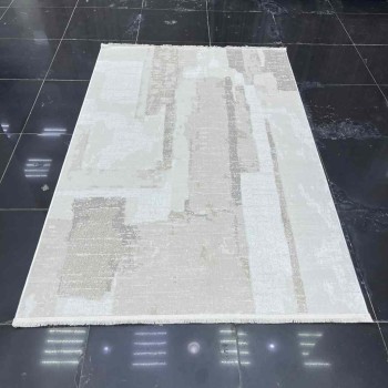 سجاد بيرل تركي 28627A كريم مقاس 100*200