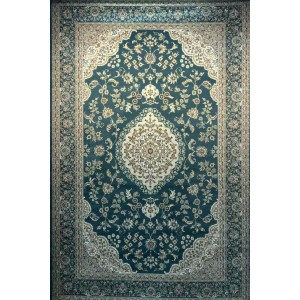 سجاد تركي صفوان كلاسيك سميك ناعم 40571 سماوي مقاس 400*400